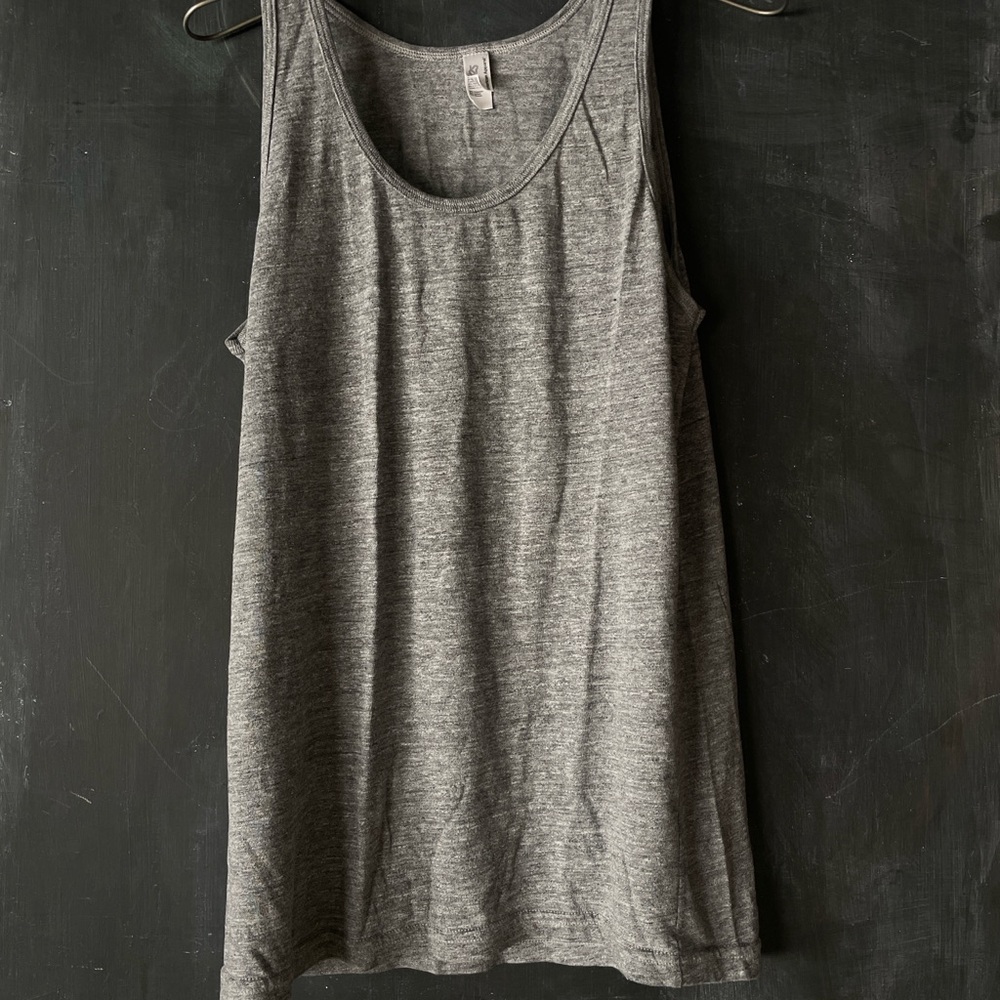 NOS American apparel tri-blend tank